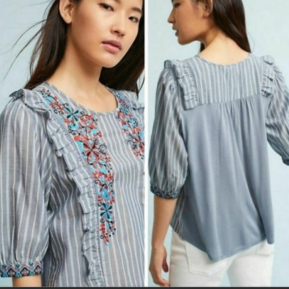 Anthropologie “One September” blouse. Size Large. Great condition.